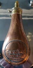 Antique powder flask for sale  Shipping to Ireland