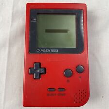 Consola portátil de bolsillo Nintendo GameBoy roja MGB-001 OEM carcasa probada segunda mano  Embacar hacia Argentina