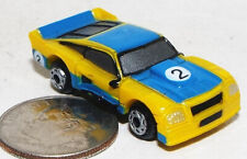 Usado, Micro máquina pequena Ford Mustang Cobra II carro de corrida em azul e amarelo número 2 comprar usado  Enviando para Brazil