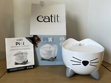 Catit PIXI Fresh Water Fountain - White (43751) - Used - Filters Included, used for sale  Shipping to South Africa