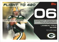 2007/2008 Topps Brett Favre Collection Flight to 420 Singles - Você escolhe comprar usado  Enviando para Brazil