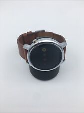 Motorola Moto 360 2ª Geração 46mm Caixa de Aço Inoxidável Pulseira de Couro Conhaque -. comprar usado  Enviando para Brazil