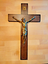 Vintage kruzifix holz gebraucht kaufen  Eckental