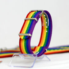 Armband regenbogen gewebt gebraucht kaufen  Lübeck