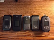 Qty 5 old cell phones Samsung X 2 LG X 2 & Orbic with accessories for sale  Shipping to South Africa