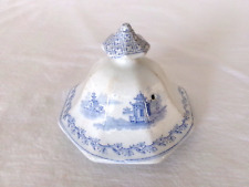 Antique blue transferware for sale  Shipping to Ireland
