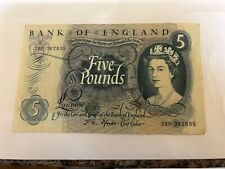 Old five pound for sale  FILEY