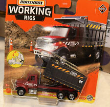 Matchbox Working Rigs Road King International Workstar 7500 caminhão basculante MOC! comprar usado  Enviando para Brazil