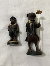 Pair of Vintage Whimsical Bulldog/Dog Butler Statue/Candle Holders. for sale  Richmond Hill