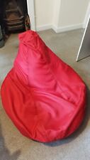 Red bean bag for sale  NORWICH