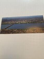 Aerial Prudential Tower Boston Massachusetts MA Panoramic 8.25 x 3.5" for sale  Shipping to South Africa