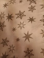 Snowflake silver cotton for sale  KEIGHLEY