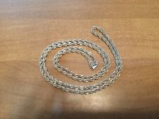 Sterling silver rope for sale  Metamora
