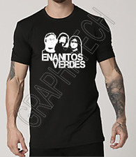 Usado, CAMISETA ENANITOS VERDES PLAYERA NEGRA/NEGRA ROCK ARGENTINA segunda mano  Embacar hacia Argentina