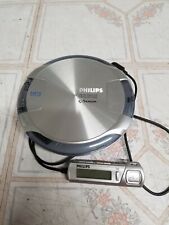Reproductor de CD MP3 delgado portátil vintage Philips EXP3482/17 con sintonizador de FM **LEER**, usado segunda mano  Embacar hacia Argentina