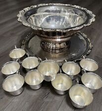 silver punch cups for sale  Goodlettsville