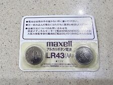 Baterias originais Maxell LR43 não abertas para Nintendo Game and Watch comprar usado  Enviando para Brazil