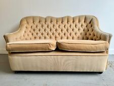 Vintage buttoned seater for sale  LONDON