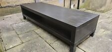 ikea tv bench black brown for sale  LONDON