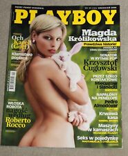 Playboy 9/2006 Magda Królikowska,Roberto Rocco , Cugowski - Polish magazine na sprzedaż  PL