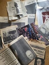 Winston churchill newspaper for sale  SWANSEA