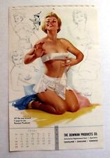 April 1957 pinup for sale  USA