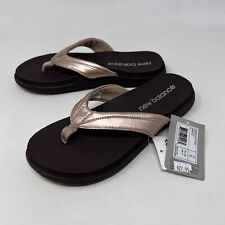 Usado, Sandálias New Balance JoJo Feminina Tamanho 5 Sapatos Chinelos Conforto Tanga Ouro Rosa comprar usado  Enviando para Brazil