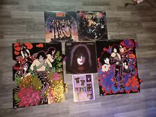 Lote de LP de disco de vinil Kiss com pôsteres Destroyer Alive Paul Stanley, usado comprar usado  Enviando para Brazil