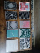 Embossing folders. various for sale  BALLYMONEY