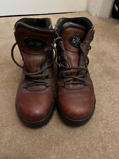Leather walking boots for sale  TIDWORTH