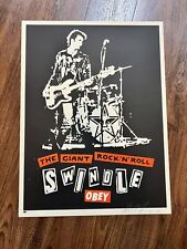 shepard fairey SID SWINDLE  Print. 2002. S/N. 18x24 for sale  Shipping to Canada