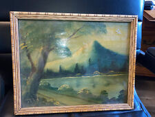 Oil painting mountain for sale  Clinton
