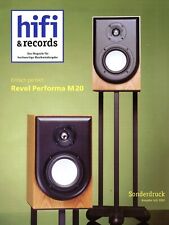 HiFi & Records Special Print 2000 7/00 D Test Revel Performa M20 Standing Speakers for sale  Shipping to South Africa