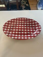 Usado, Plato ovalado de 16" Pier 1 Imports - mesa de picnic con patrón de hormigas negras segunda mano  Embacar hacia Argentina