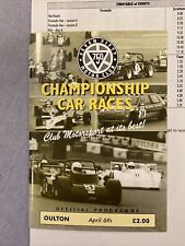 Programme race oulton for sale  Shipping to United States