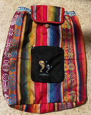 Usado, Mochila Boho Mochila Bolsa Hippie Ombros Multicoloridos Cavalos Marinhos Joplin Grato comprar usado  Enviando para Brazil