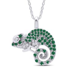 Chameleon pendant necklace for sale  USA
