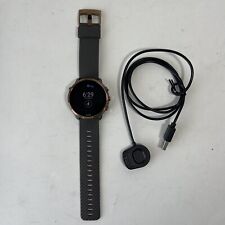 Smartwatch esportivo SUUNTO 7 GPS ouro rosa face pulseira cinza com carregador testado comprar usado  Enviando para Brazil