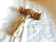 Vintage wooden gavel for sale  TEIGNMOUTH