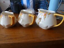 vintage jugs pottery ceramic crown ducal, used for sale  Shipping to South Africa