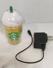 Carregador Starbucks power bank xícara de café amarela portátil com cabo de alimentação, usado comprar usado  Enviando para Brazil