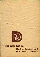 Theodor kiepe firmenschrift gebraucht kaufen  Düsseldorf