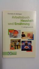 Arbeitsbuch haushalt ernährun gebraucht kaufen  WÜ-Versbach