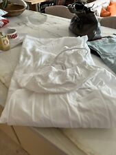 White brushed cotton for sale  ASHBOURNE