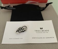 Trollbeads chiusura rosa usato  Italia