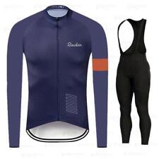 Conjunto de jersey de ciclismo manga comprida terno de jersey de bicicleta 19D calça almofada de gel, usado comprar usado  Enviando para Brazil