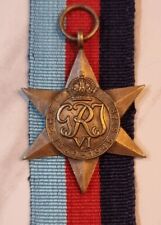 Medalla genuina The 1939-45 Star Segunda Guerra Mundial con cinta segunda mano  Embacar hacia Mexico