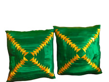Satin 50x50 pillow case handmade vintage pillowcase home decor for sale  Shipping to South Africa
