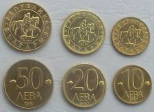 Bulgaria/Bulgaria kms Juego de monedas 10,20, 50 Leva 1997 sin circular, usado segunda mano  Embacar hacia Argentina