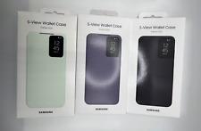 Usado, Auténtica funda billetera Samsung S-View para Samsung Galaxy S24+ Plus - negra violeta segunda mano  Embacar hacia Argentina